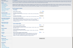 Find spam page